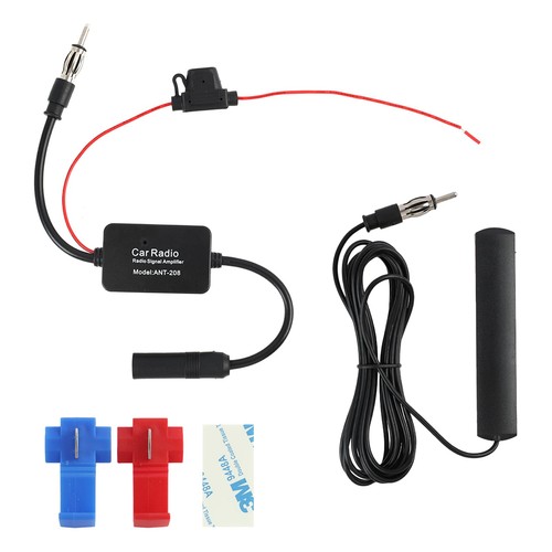 Antenna auto con - , amplificatore
