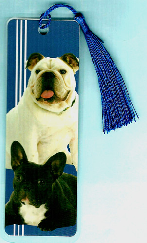 Bulldog francese bookmark - bulldog,