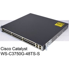 Cisco Catalyst C3750G Gigabit Switch Di Rete WS-C3750G-48TS-S 48 Porte M1338