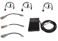 CAVETTI, ADATTATORI E PTT A PEDALE ABBINABILI ALLA CUFFIA PROFESSIONALE  PJD-HL-