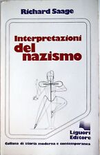 RICHARD SAAGE INTERPRETAZIONI DEL NAZISMO LIGUORI 1979