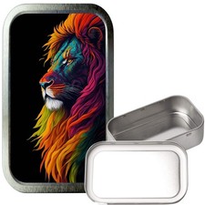 Lions Mane 1oz Silver  Tin
