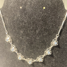 Filigree Heart Bar Link