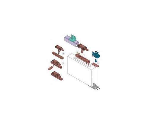 Kit per porta scorrevole - , a