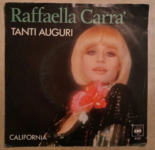 Vinyl single raffaella - vinyl, 7"