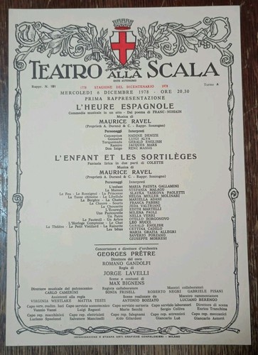 Locandina teatro alla scala - locandina,
