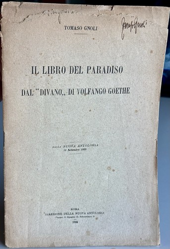 Libro del paradiso - il, dal