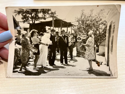Foto epoca anni - 70, sposa