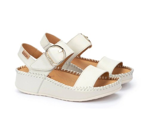 Sandali bianchi pikolinos - sandali,