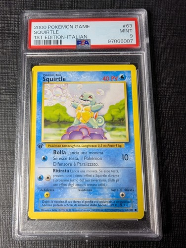 Psa squirtle 1st prima - 9,