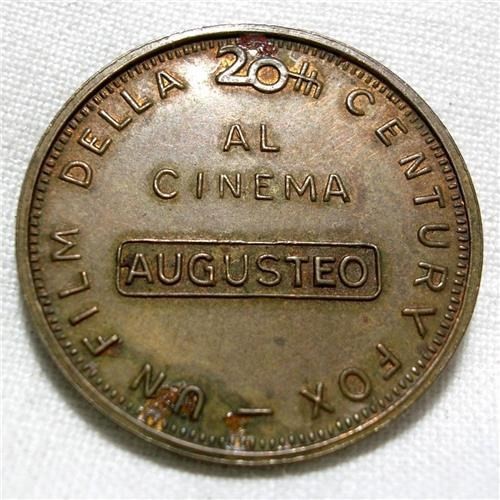 1954 napoli gettone cinema - 1954,