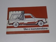 CHRYSLER SIMCA CANGURO PICK UP  LIBRETTO USO E MANUTENZIONE 1978