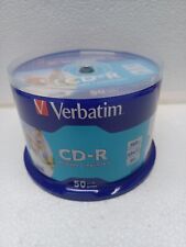 CD-R PRINTABLE STAMPABILI BOX 50PZ VERBATIM 700MB 52X 80min
