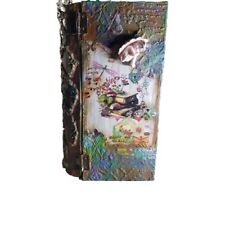 Scatola Portaoggetti -libro/ Vintage/Hand Made 