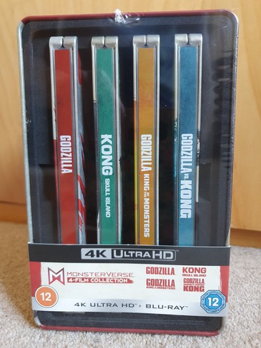 Monsterverse uhd blu ray - ray, 4