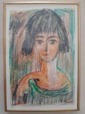 Aligi Sassu Pastello su carta
