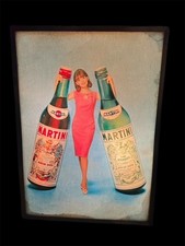 VINTAGE MARTINI LIGHT BOX SIGN