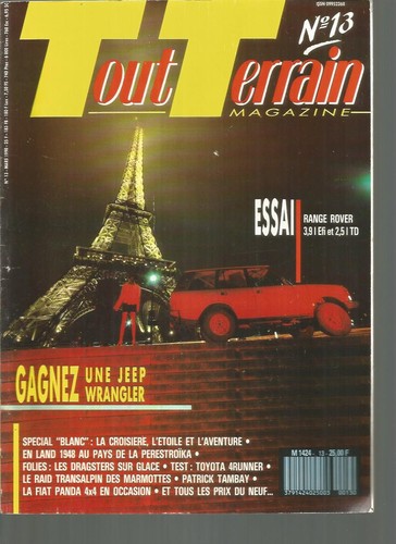 Tout terrain magazine 13 - tout, n°13