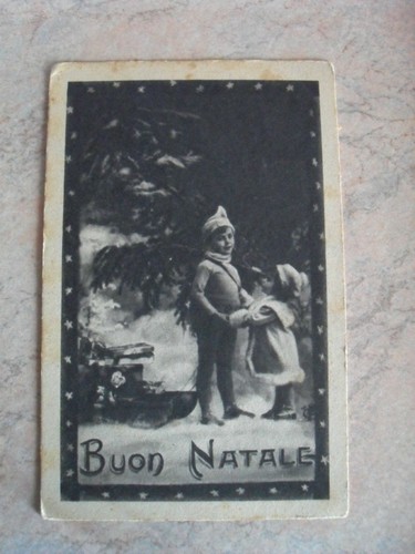 Cartolina buon natale - di,