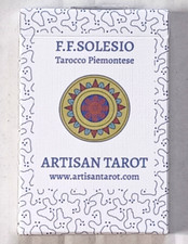 F.F. Solesio Tarocco Piemontese. HTF Limited Prima Edizione Mazzo di 24 Carte. Come nuovo.