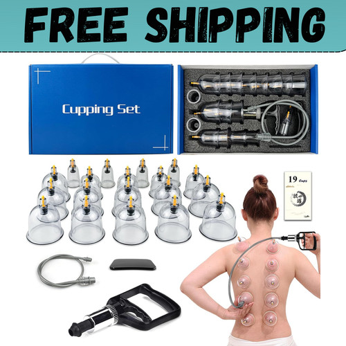 Set coppettazione terapia - coppettazione,