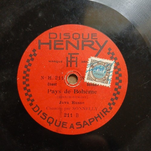 78t sonnelly pays bohême - 78t,