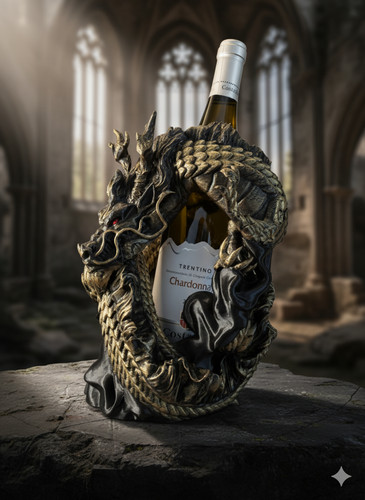 Portabottiglie drago dragon - portabottiglie,