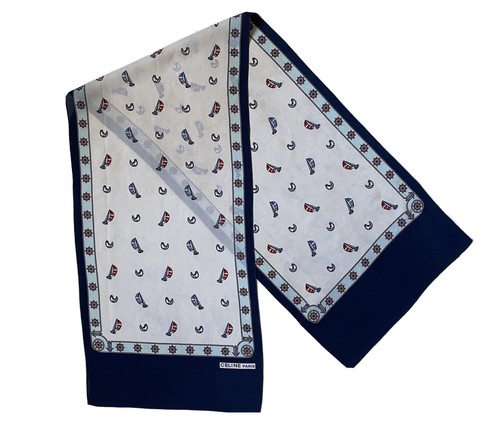 Foulard soie celine - foulard, en