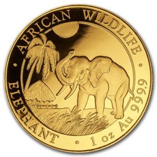 2017 Somalia Elefante 1 oz