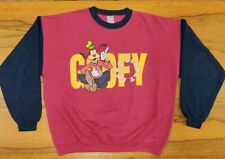 Walt Disney?Sweatshirt GOOFY?PIPPO XXL Vintage 80/90 BORDÒ Felpa Euro TOPOLINO