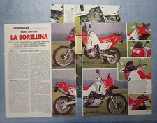 MOTOSPRINT988-PROVA / TEST-1988- GILERA XR-T 350 - 3 fogli 