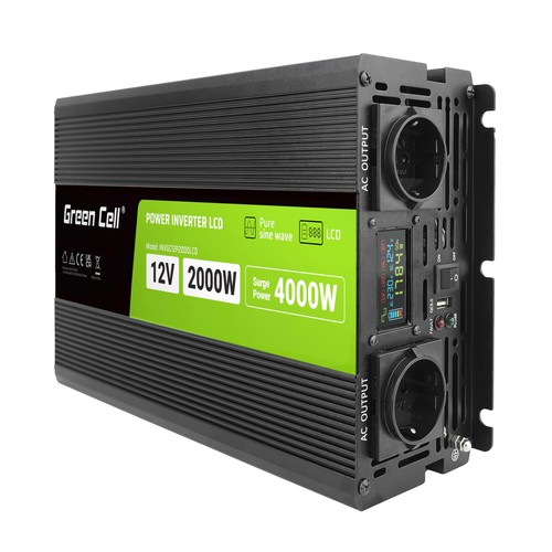 Inverter lcd 2000w 4000w 12v - lcd,