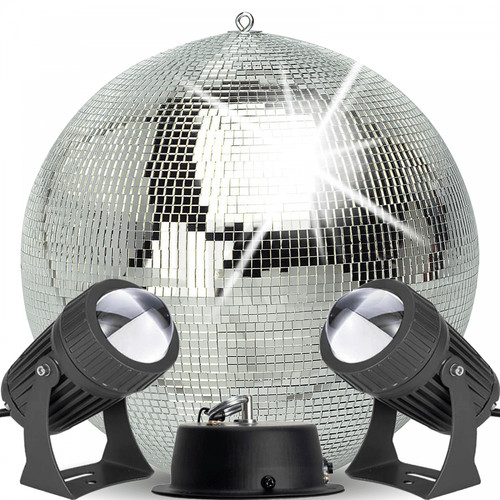 Kit sfera specchio luci - kit,
