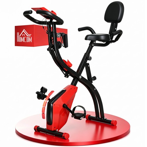 Homcom cyclette pieghevole - cyclette,