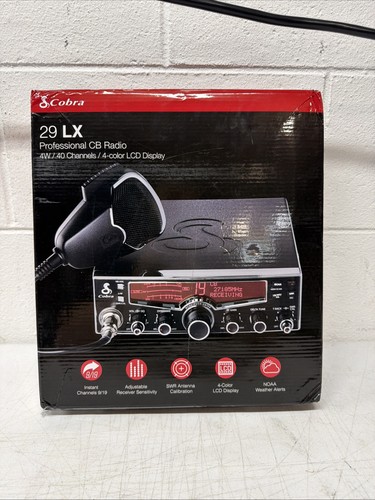 Cobra radio 29lx am fm - cb, am/fm