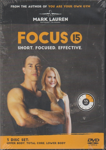 Mark lauren focus dvd box - mark, 15