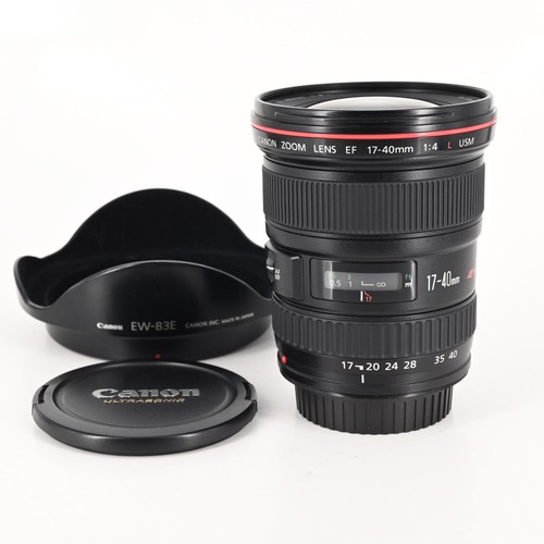 Canon mm f4 l - 17-40,