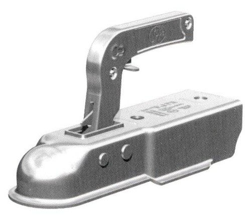 Gancio traino quadro - mm, max