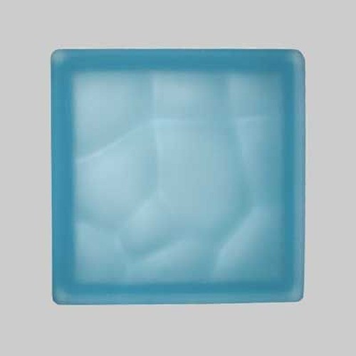 Vetromattone ondulato celeste