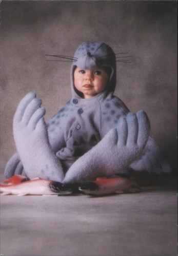 Costume sigillo bambino tom - costume,