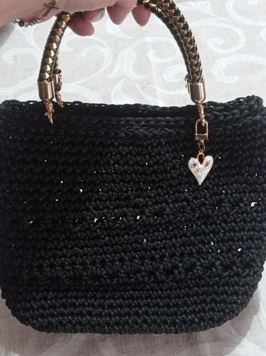 Borsa uncinetto fatta mano - uncinetto,