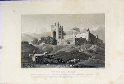 Vecchia stampa antica 1857 - stampa,