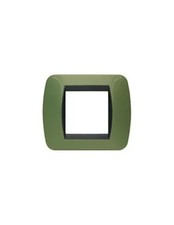 Bticino L4802VR Plate 2 Places