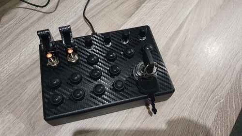 Button box per console - button,