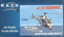 Mach 2 7260 1:72 AS-350 Ecureuil scoiattolo marina/esercito australiano