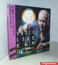 VASCO ROSSI TUTTO IN UNA NOTTE LIVE KOM 015 DISCO 16 DOPPIO DVD SLIM EDITORIALE