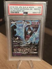 Pokemon Necrozma Ali dell'Aurora GX ☻ ENG ☻ Holo ☻ SM101 Promo Black Star PSA 10