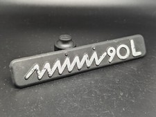 INNOCENTI MINI 90 L LOGO SIGLA EMBLEMA FREGIO STEMMA SCRITTA TARGHETTA BADGE