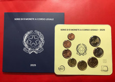 2025 Serie Zecca Divisionale 8 Valori Italia FDC