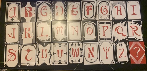 Set carte alfabeto - set,